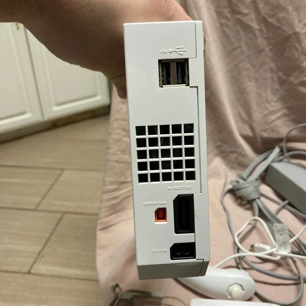NINTENDO Wii With One Controller and Nunchuck